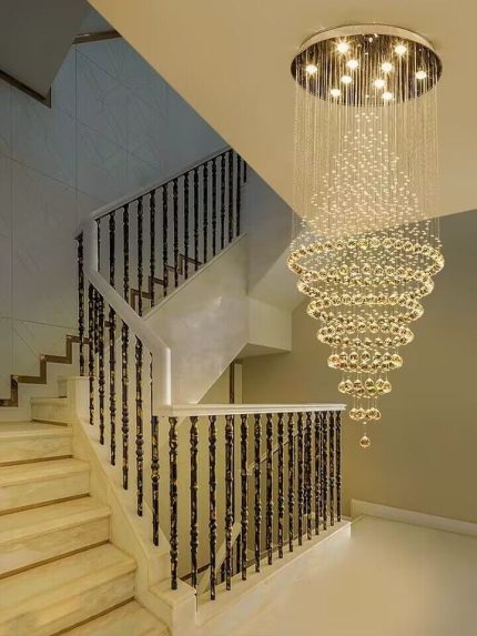 RAIN DROP CRYSTAL CHANDELIER