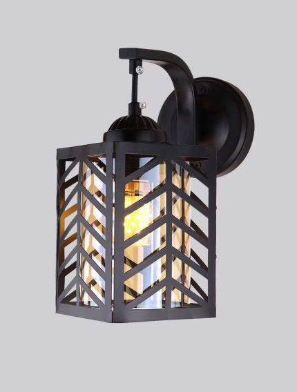 Retro Wall Bracket Black