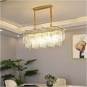 Unique Oval K9 Crystal 800MM Chandelier
