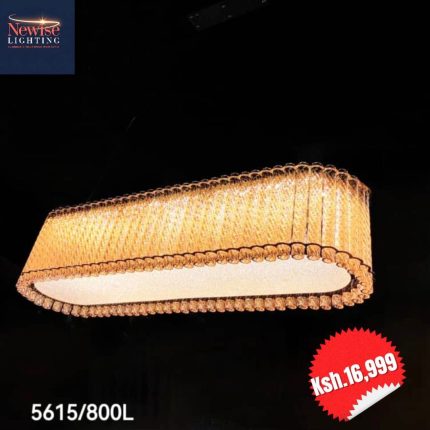 5612/800L Luxurious Tri-Color Dining Crystal Led Chandelier