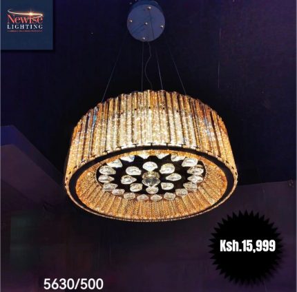 5630 Tri-Color Luxury Led Crystal Chandelier