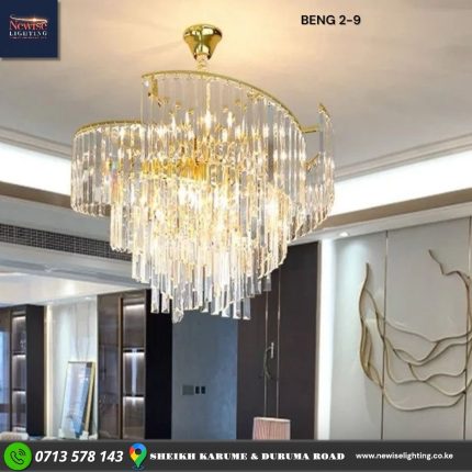 Modern K9 Crystal 500MM Chandelier