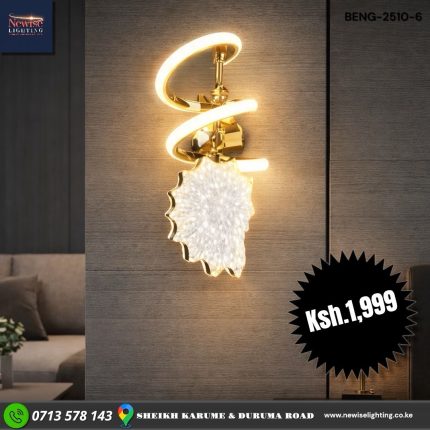 Half Shell Tri-color Led Wall Light