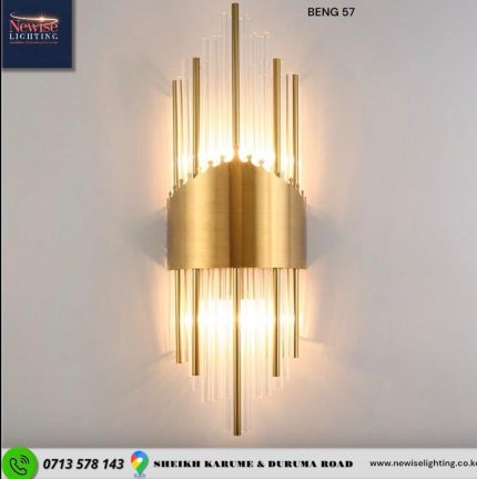 Beng 57 Crystal Rod Wall Brackets