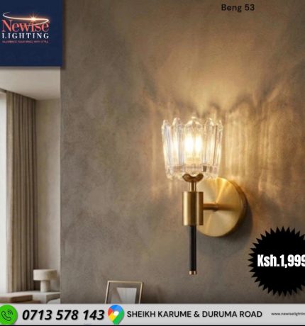 Irregular Glass Wall Light