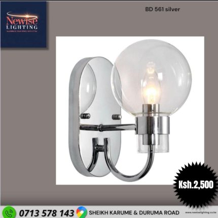 Chrome Silver Exquisite Wall Light