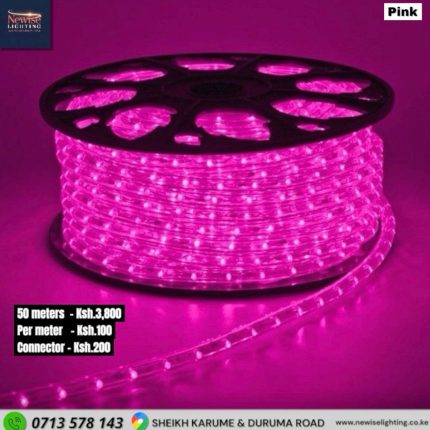 50mtrs  Double line Snakelight- Pink