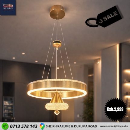 LX-11 Gold pendant mini Chandelier