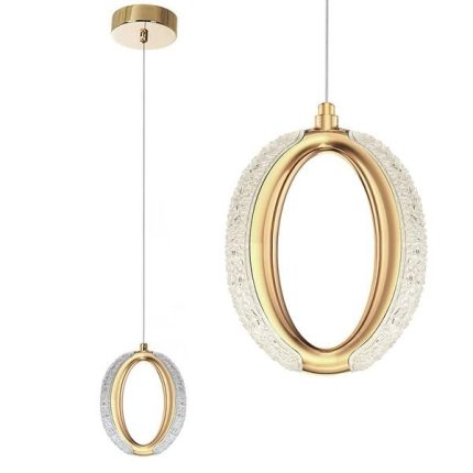 Crystal Led Hanging Lamp