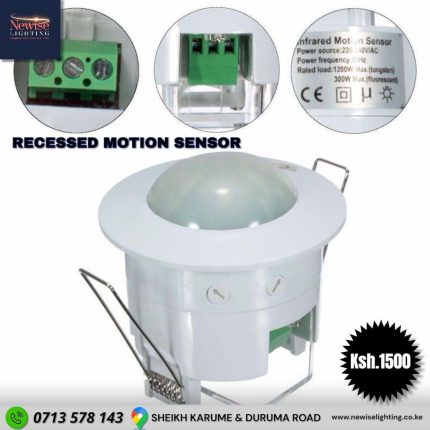 AC 220V 360° Recessed  Motion Sensor Control  Switch