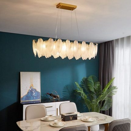 Vivian Leaf Dining Chandelier